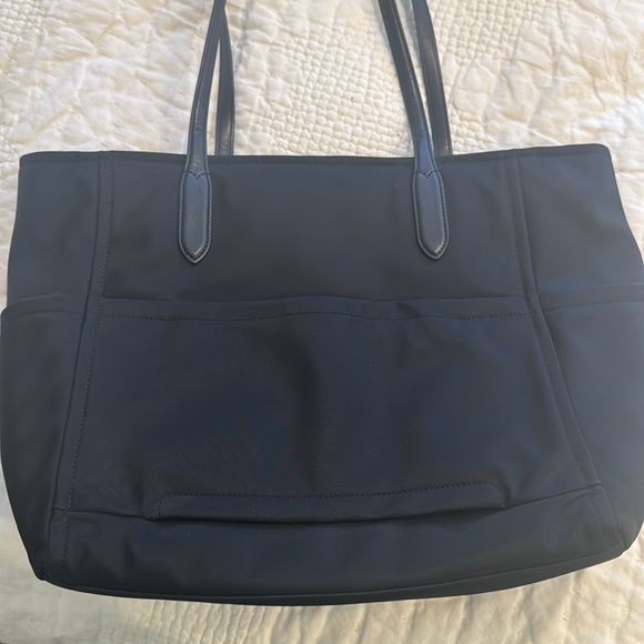 EUC kate spade Chelsea Large Nylon Tote Bag Black - Picture 8 of 15